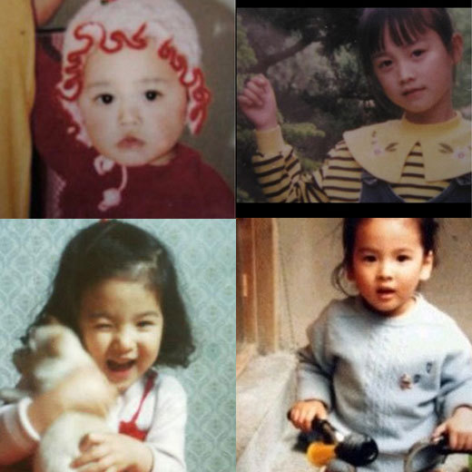 여자 연예인들의 아가시절 사진 | 인스티즈