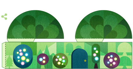 크리스마스 기념으로 포털 로고 | 인스티즈