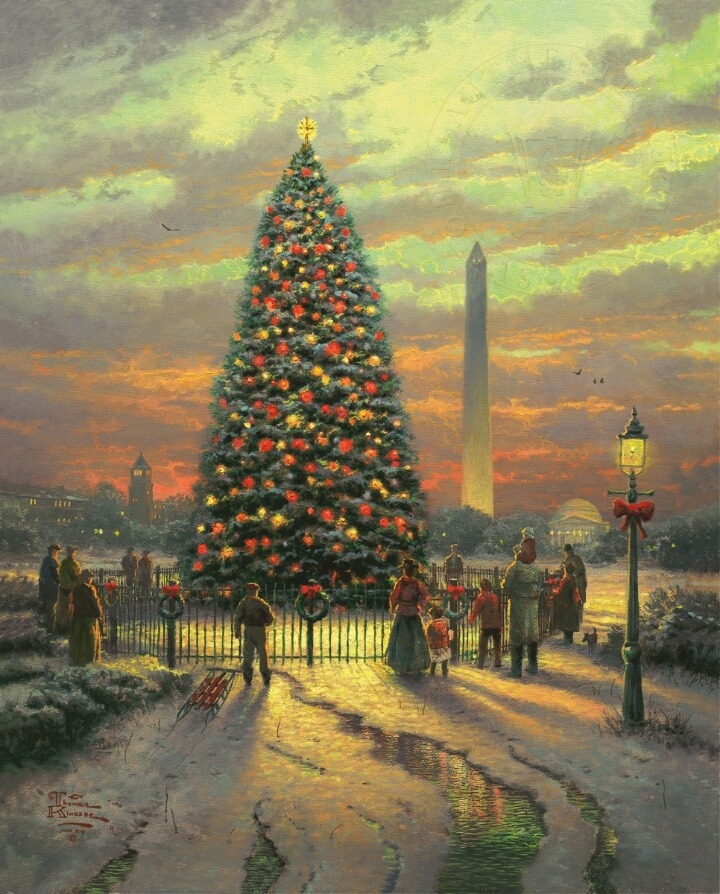 따뜻하고 포근한 크리스마스 유화 모음 | 인스티즈