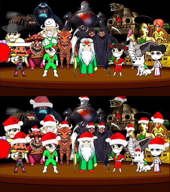 김치워리어 크리스마스 기념 일러스트.jpg | 인스티즈