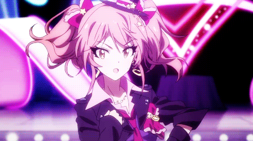 아이돌 애니 무대 비교.gif | 인스티즈