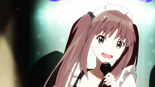 아이돌 애니 무대 비교.gif | 인스티즈