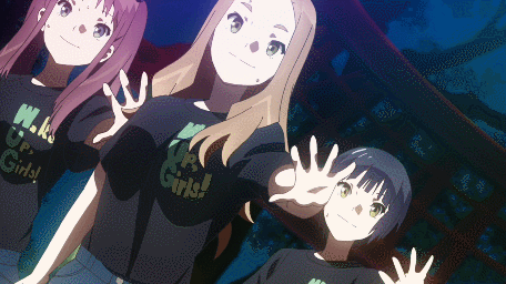 아이돌 애니 무대 비교.gif | 인스티즈