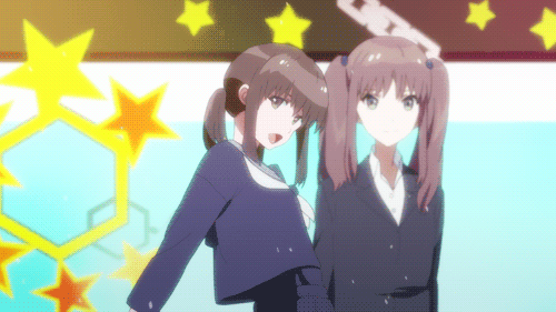 아이돌 애니 무대 비교.gif | 인스티즈