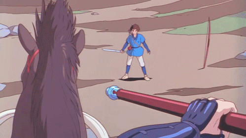 일본 지브리의 최초이자 최후의 고어한 작품. 원령공주 | 인스티즈