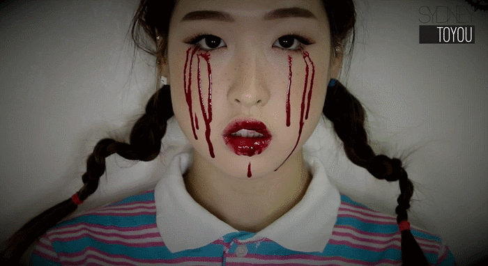 뷰티유튜버들의 할로윈 메이크업 | 인스티즈