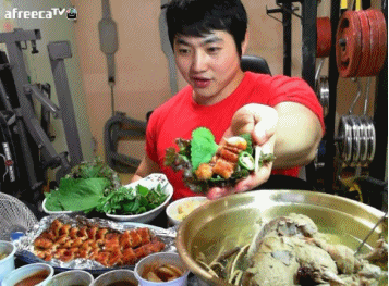 아프리카 BJ 뿌직 장어+오리백숙 먹방... | 인스티즈