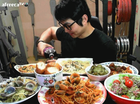 아프리카 BJ 뿌직 장어+오리백숙 먹방... | 인스티즈