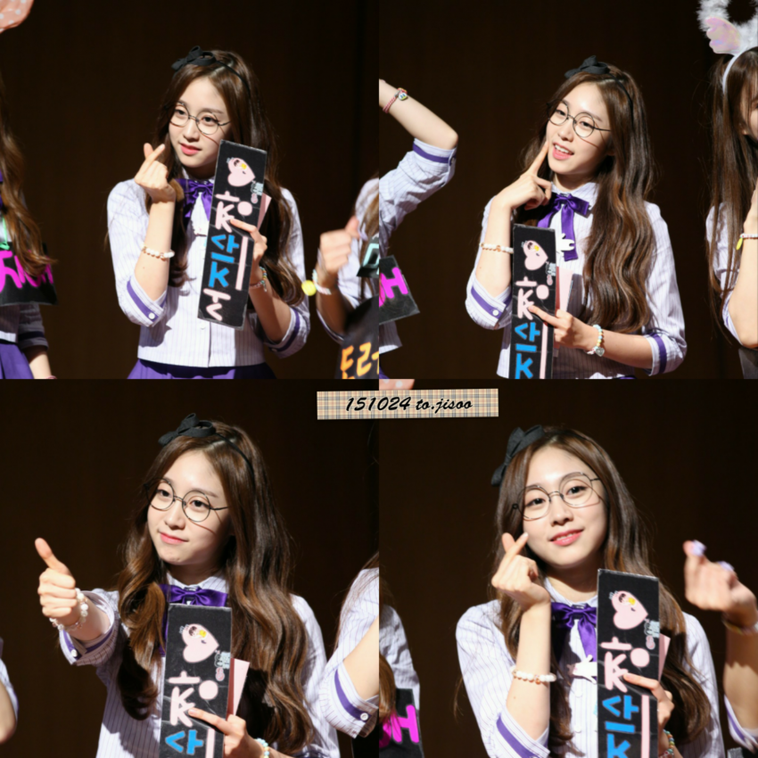 티져기념 러블리즈 안경 쓴 지수 | 인스티즈