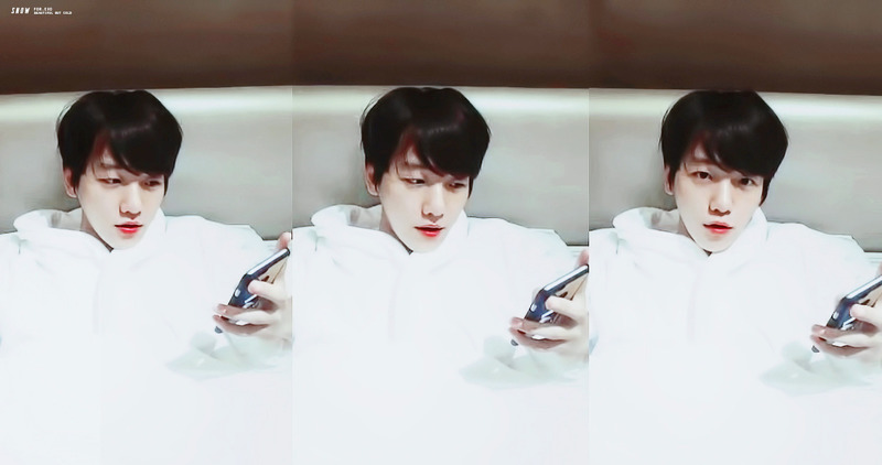 엑소 브이앱 민낯 백현의 그냥방송 | 인스티즈