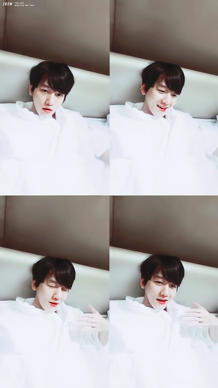 엑소 브이앱 민낯 백현의 그냥방송 | 인스티즈