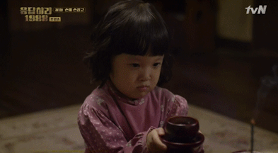  응답하라 1988 귀염둥이 진주 오디션 영상.gif | 인스티즈