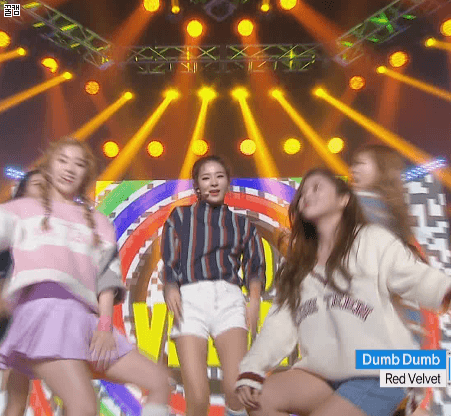 오늘자 음중 레드벨벳 - Dumb Dumb + 움짤 | 인스티즈