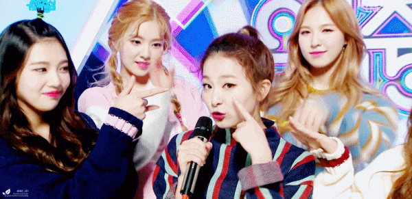 오늘자 음중 레드벨벳 - Dumb Dumb + 움짤 | 인스티즈