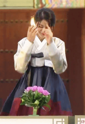 제 여친이 한복입은 모습인데 잘어울리나요??? | 인스티즈