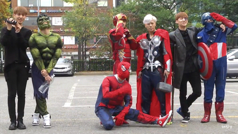 갓세븐) 151023 뮤직뱅크 출근하는 어벤져스 | 인스티즈