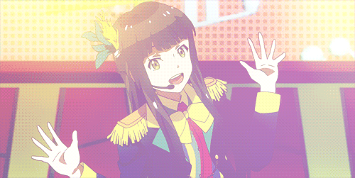 아이돌 애니 무대 비교.gif | 인스티즈