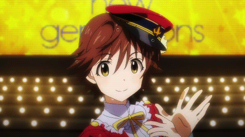 아이돌 애니 무대 비교.gif | 인스티즈