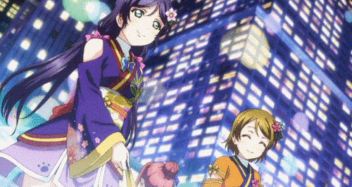 아이돌 애니 무대 비교.gif | 인스티즈