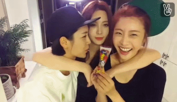 걸스데이 숙소에서 모습 | 인스티즈