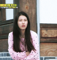 화장기 연한,거의 쌩얼인 수지 | 인스티즈