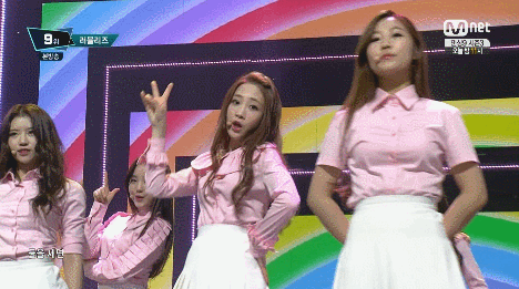 러블리즈-안녕(Hi) 움짤 및 무대영상 교차편집버전 | 인스티즈