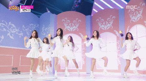 러블리즈-안녕(Hi) 움짤 및 무대영상 교차편집버전 | 인스티즈