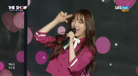 151110 SBS 더쇼 러블리즈 Ah-Choo 무대 움짤 및 영상 | 인스티즈