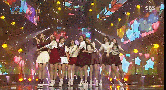 151004 sbs인기가요 러블리즈 Hug Me 무대 움짤 | 인스티즈