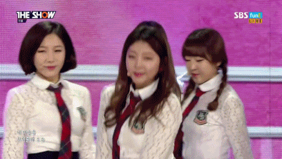 160216 더쇼 라붐-아로아로.gif & 무대영상 | 인스티즈