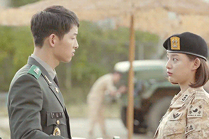 [태양의후예] 뜻밖의 브로맨스.jpgif | 인스티즈