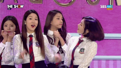 160216 더쇼 라붐-아로아로.gif & 무대영상 | 인스티즈