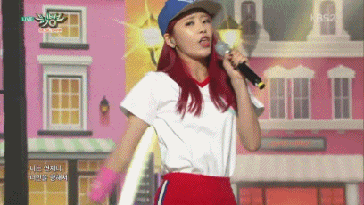 프로듀스101에 나오고 있는 기희연, 정채연 다이아 데뷔 컷.gif & 전체무대영상 | 인스티즈