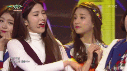 160129 Music Bank 라붐 - 아로아로 gif & 무대영상 | 인스티즈