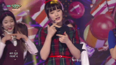 160129 Music Bank 라붐 - 아로아로 gif & 무대영상 | 인스티즈