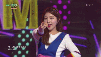 160129 Music Bank 라붐 - 아로아로 gif & 무대영상 | 인스티즈