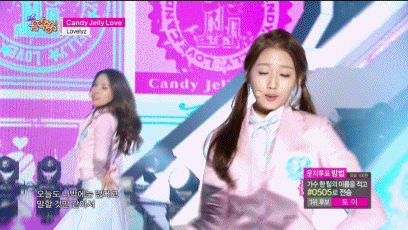 벚꽃처럼 하늘하늘한 의상이 예뻤던 러블리즈 141129 Candy Jelly Love.gif & 교차편집영상 | 인스티즈