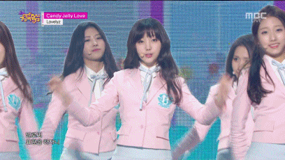 벚꽃처럼 하늘하늘한 의상이 예뻤던 러블리즈 141129 Candy Jelly Love.gif & 교차편집영상 | 인스티즈