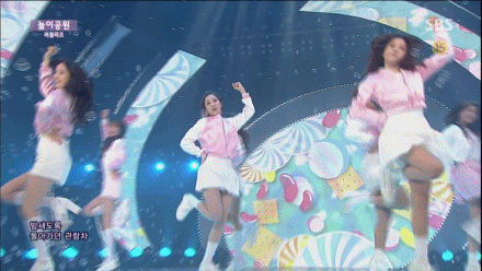 러블리즈의 밤새도록 돌아가는 무민 유지애 움짤 | 인스티즈