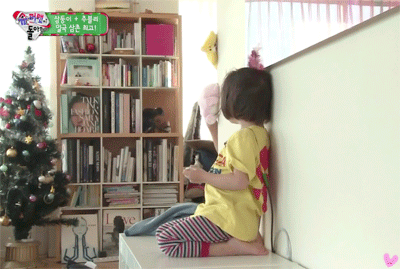 [슈퍼맨] 뜻밖의 케미돋았던 예비 딸바보 송일국과 사랑이.JPG | 인스티즈