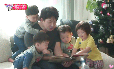 [슈퍼맨] 뜻밖의 케미돋았던 예비 딸바보 송일국과 사랑이.JPG | 인스티즈