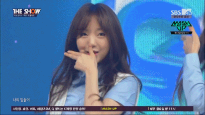151020 sbsmtv 더쇼 러블리즈 - Ah-Choo 움짤 및 무대영상 | 인스티즈