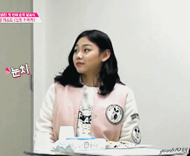 [프로듀스ioi] 내가 보려고 올리는 강미나 움짤 +소혜 사진 2장 | 인스티즈