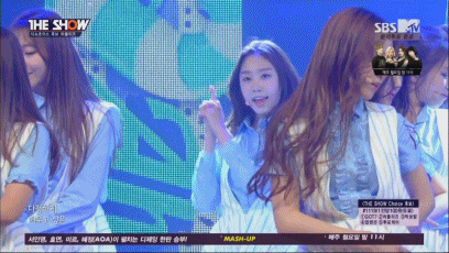 151020 sbsmtv 더쇼 러블리즈 - Ah-Choo 움짤 및 무대영상 | 인스티즈