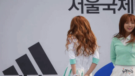 3월 20일 서울 마라톤 대회 러블리즈-ah choo 유지애 직캠(지수의 하극상이 있던 그날...)gif & swf | 인스티즈