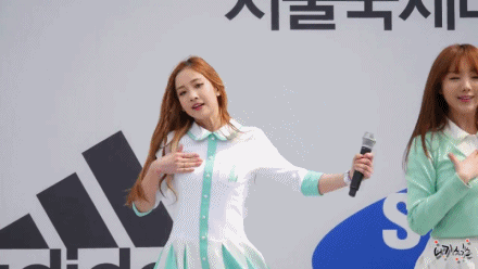 3월 20일 서울 마라톤 대회 러블리즈-ah choo 유지애 직캠(지수의 하극상이 있던 그날...)gif & swf | 인스티즈