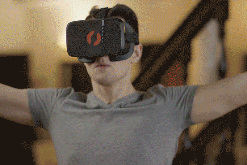 여친한테 가상현실로 좀비게임을 시켜보았다 swf | 인스티즈