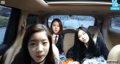 등교하는 트와이스 급식단.gif | 인스티즈
