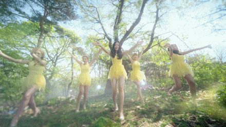 에이프릴-팅커벨.gif(단체샷 위주) & MV | 인스티즈