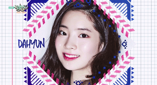 뮤뱅 트와이스 컴백 인트로에 뜬금 글씨.gif | 인스티즈